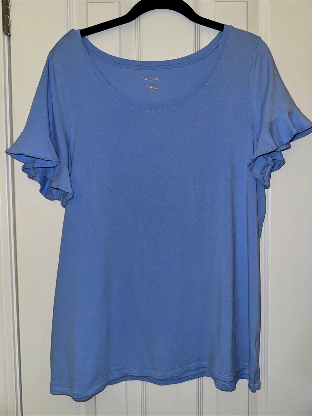 EUC Lilly Pulitzer Sorella Top in "Blue Peri" - Picture 2 of 6